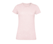 Katoenen dames T-shirts met opdruk, 150 g/m2 in de kleur lichtroze