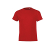 Katoenen T-shirts voor kinderen, 150 g/m2 in de kleur rood