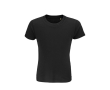 Eco T-shirts voor kinderen, 150 g/m2 in de kleur zwart