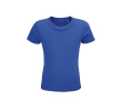 Eco T-shirts voor kinderen, 150 g/m2 in de kleur koningsblauw