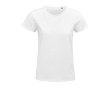 Damesshirt van biologisch katoen, 175 g/m2 in de kleur wit