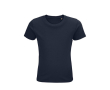 Kinder-T-shirts met ronde hals, 175 g/m2 in de kleur marineblauw