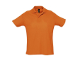 Katoenen poloshirts met opdruk, 170 g/m2 in de kleur oranje