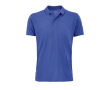 Gepersonaliseerde poloshirts, 170 g/m2 in de kleur koningsblauw