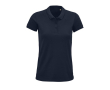 Bedrukt poloshirt van biologisch katoen, 170 g/m2 in de kleur marineblauw