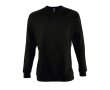 Bedrukte sweater met ronde hals, 280 g/m2 in de kleur zwart