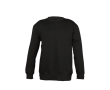 Bedrukte sweater voor kinderen, 280 g/m2 in de kleur zwart