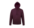 Bedrukte hoodies met voorzak, 280 g/m2 in de kleur granaat