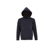 Kinder hoodies met opdruk, 260 g/m2 in de kleur marineblauw