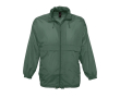 Windjack met bedrijfslogo, 210 g/m2 in de kleur donkergroen