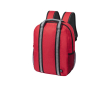 Rpet rugzak bedrukken als relatiegeschenk kleur rood