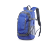 Avontuurlijke, polyester reclame rugzakken kleur blauw