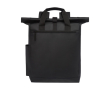 Waterproof laptop rugtas met logo (15 inch) kleur zwart