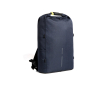 Anti-diefstal rugzakken met logo en slotje kleur marineblauw