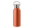 Design thermosfles van rvs, 500ml in de kleur oranje