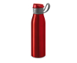 Aluminium drinkfles met originele dop in de kleur rood