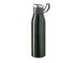Aluminium drinkfles met originele dop kleur titanium