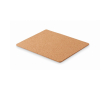 Kurken muismat met logo kleur beige