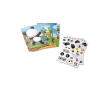 Dierenstickers als merchandising kleur wit