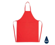 Duurzame basic schort met opdruk kleur rood