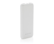 Snelladende powerbank; hoge capaciteit kleur wit