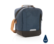 Bedrukte koeltas met modern design kleur marineblauw