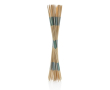 Reuze mikado spel met logo kleur bruin