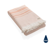 Grote sneldrogende hamam handdoek kleur koraal