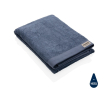 Badhanddoek van spa-kwaliteit kleur blauw