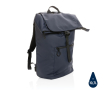 Waterbestendige rugzak met laptopvak kleur marineblauw