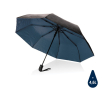 Tweekleurige opvouwbare paraplu kleur marineblauw