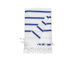 Pareo en handdoek in één kleur blauw