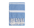 Vrolijke pareo van katoen en polyester kleur blauw