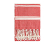 Vrolijke pareo van katoen en polyester kleur rood