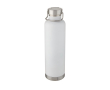 Groot formaat rvs drinkfles met logo kleur wit