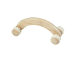 Massageapparaat met logo, van bamboe kleur naturel