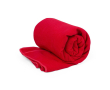 Bedrukte handdoek van absorberend rpet kleur rood