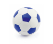 Retro voetbal met eigen opdruk kleur blauw