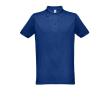 Bedrukte poloshirts in zes kleuren, 200 g/m2 kleur koningsblauw