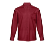 Reclame overhemd met logo, 130 g/m2 kleur bordeaux