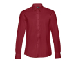 Reclame overhemden met logo, 115 g/m2 kleur bordeaux