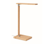 Tafellamp met oplader logo bedrukken kleur hout