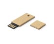 USB-stick van gerecycled karton kleur naturel