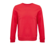 Sweatshirt met duurzaam logo 280 g/m2 kleur rood