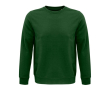 Sweatshirt met duurzaam logo 280 g/m2 kleur donkergroen