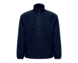 Gepersonaliseerde fleecejack 300 g/m2 kleur donkerblauw