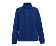 Fleecejack voor dames 300 g/m2 kleur koningsblauw
