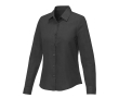 Damesshirt met lange mouwen 130 g/m2 kleur zwart