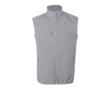 Gerecycled softshellvest 300 g/m2 kleur grijs