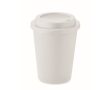 To go koffiemok met logo kleur wit